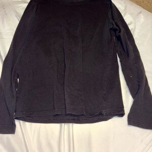 Time and Tru Women’s Black Ling Sleeve